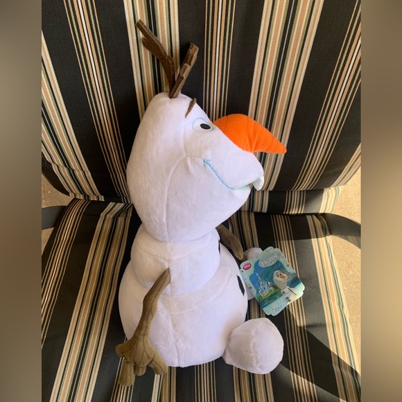 Disney Frozen Olaf Plush 14" Authentic Stuffed Plush Toy - Picture 2 of 4